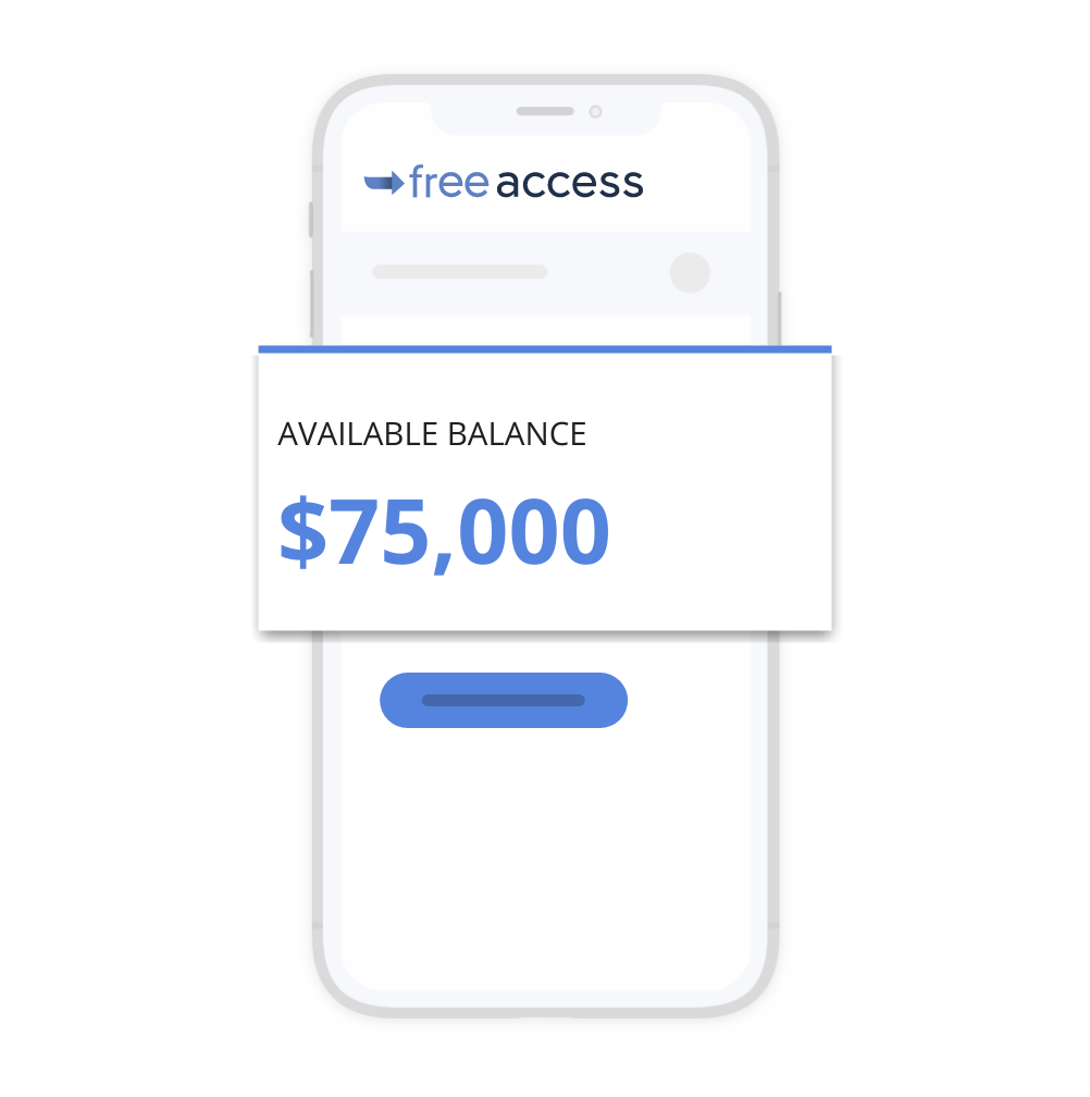 Free access available balance